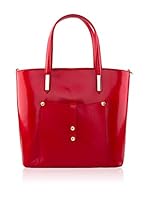 Giulia Monti Bolso asa de mano Toscana (Rojo)