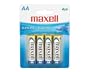 Maxell 723465 LR6 4BP AA Cell 4 Pack Carded Battery
