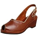 Re-Mix Vintage Women's Gloria Peep Toe  Slingback