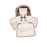 Padiblanket, Baby Stroller or Car Seat Pad and Blanket. Made with Organic Cotton Pique.