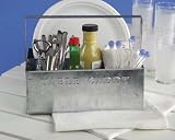 Charcoal Companion Galvanized Table Caddy