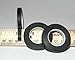 1/4 Tape 3 Pack Black Crepe Chart/Whiteboard Gridding Tape/Artist Tape/Model Hobby Tape/Dry Eraser Board Tape
