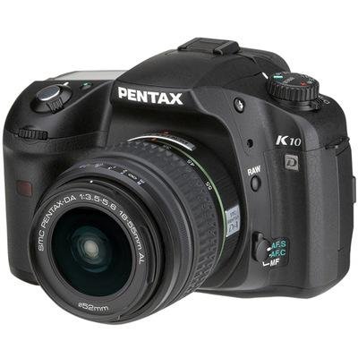 Pentax K10D 10.2MP Digital SLR Camera w/ 18-55mm Zoom Lens &  Mail-in Rebate