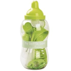 Elegant Baby Bottle Bank Green