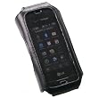 PREMIUM ELITE LAMBSKIN LEATHER CASE COVER (With 2 Optional Belt Clips; Swivel and Spring) for VERIZON LG VX-10000 VOYAGER VX10000 - RETAIL PACKAGING