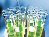 Wallmonkeys Peel and Stick Wall Decals - Circular Rack of Analysis Test Tubes - Removable Graphic