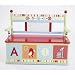 Alphabet Soup Toy Box Bench