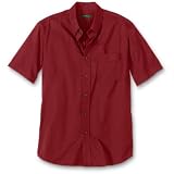 Short-Sleeve Solid Color Signature Twill Shirt