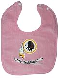 Washington Redskins Pink Baby Bib