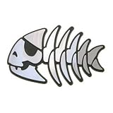 'Jolly' Pirate Fish Emblem Magnet