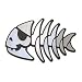 'Jolly' Pirate Fish Emblem Magnet
