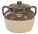 R & M International 4.5 Quart Large Ceramic Bean Pot, Brown