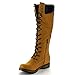 Nature Breeze Lauren-02HI Women's Round Toe Side Zipper Lace Up Knee High Boot