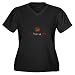 Nobama no socialism (dark shi Women's Plus Size V-