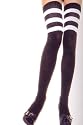 Leg Avenue Athlete Thigh Hi W/ 3 Stripe Top