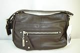 Nine West Modern Pull Handbag/Purse ~ Dark Brown In Color