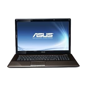 ASUS K72JK-A1 17.3-Inch Versatile Entertainment Laptop - Dark Brown