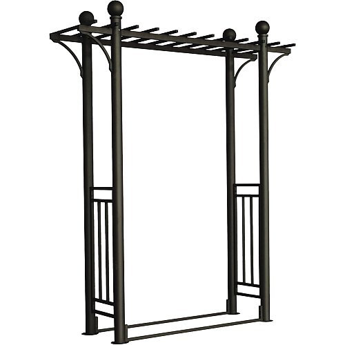 DC America PGAR408-MBR Toscana Abor with Pergola Style Top, Bronze