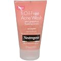 Neutrogena Oil-Free Acne Wash Foaming Scrub, Pink Grapefruit, 4.2 Ounce by Neutrogena