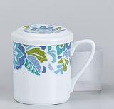 グリーンリーフ蓋付マグ (茶コシ付)　【蓋付マグ】