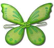Green Pixie Tinkerbell Style Wings