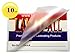 LAM-IT-ALL 10 Mil Hot Luggage Tag Laminating Pouches with NO Slot (Pack of 100) 2-1/2 X 4-1/4 Clear