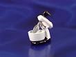 Miniature White and Black Kitchen Mixmaster
