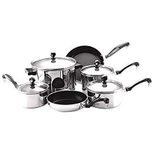 Farberware Classic Stainless Steel 10-Piece Cookware Set