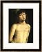 Saint Sebastian Framed Art Poster Print by Lorenzo Costa, 27x33