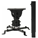 VideoSecu Universal LCD/DLP Projector Vaulted Ceiling Mount Bracket Black with 25.6" extension pole PJ2B 1C9