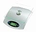 GSI Super Quality Electronic Digital Portable Fashionable Kitchen Scale With Elegant Tempered Glass Top - High Precision Exact Weight And Measurement Up To 11 LB's - For Cooking, Diet Control Etc. - Large LCD Display