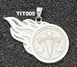 Tennessee Titans Fireball Logo Giant 14K Charm/Pendant