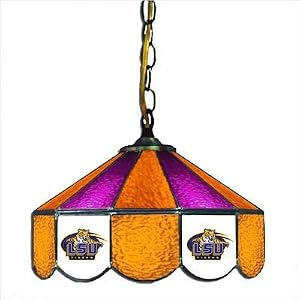 NCAA Licensed 14 Wide Swag Hanging Lamp University: Texas Tech, Style: Executive by Wave 7