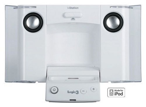 Childrens Toyshop  Electronics : Logic3 MIP103B iStation3 iPod Speakers - White