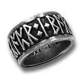Runeband Ring by Alchemy Gothic, England