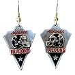 Atlanta Falcons Dangle Earrings - NFL Football Fan Shop Sports Team Merchandise