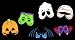 Halloween Foam Mask (Assortment of 12 Masks)