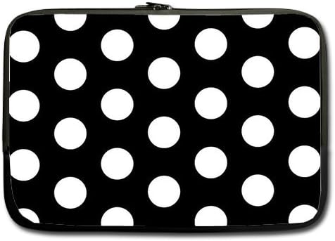 Unidesign Polka Dot 15" Inch Laptop Sleeve Bag for Apple Macbook pro