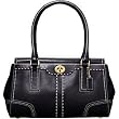 Coach Leather Hamilton Large Leather Carryall Handbag