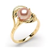 Freshwater Pearl Ring in 14K Yellow Gold