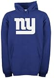 New York Giants Youth Blue Logo Premier Hooded Sweatshirt