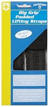 Harbinger Fitness - Big Grip Padded Lifting Straps, 2 straps