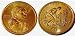 2009 Sacagawea Native American Golden Dollar: Agriculture Scene Reverse Design