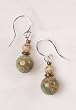 Rainforest and Picture Jasper Earrings
