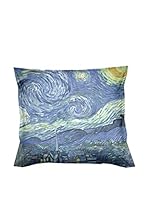 Tele d'autore by MANIFATTURE COTONIERE Cojín Van Gogh Notte Stellata (Azul)