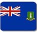 British Virgin Islands Flag Mousepad Mouse Pad Mat