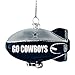 NFL Dallas Cowboys Glitter Blimp Ornament