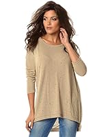 Bleu Marine Jersey Candy (Beige)