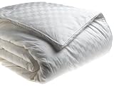 280-Thread-Count Granite White Down King Comforter