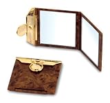 Danielle Square Tortoise 5x Magnification Compact Mirror